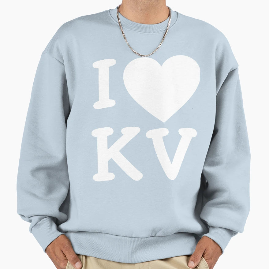 I Love Kyiv Sweatshirt - Casual Everyday Wear Men Women - T-Shirt, Sweatshirt, Hoodie
