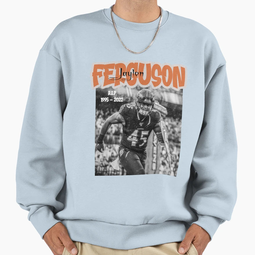 Jaylon Ferguson Sweatshirt - Streetwear Style Men Women - T-Shirt, Sweatshirt, Hoodie