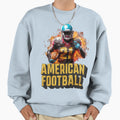 American Football Sweatshirt - Trendy Graphic Men Women - T-Shirt, Sweatshirt, Hoodie