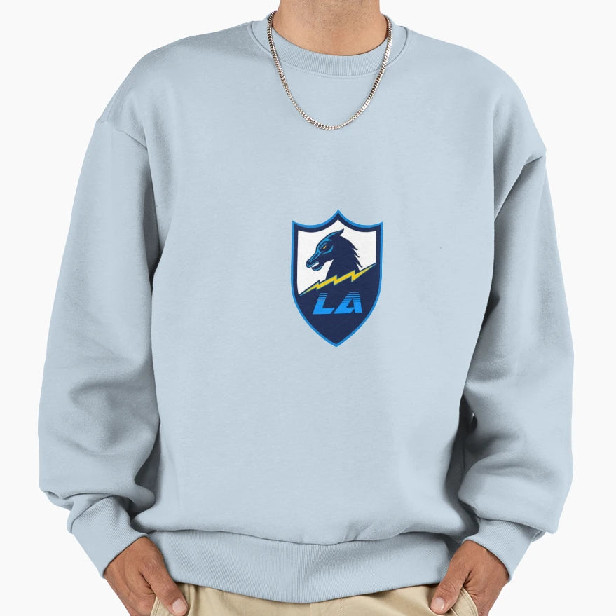 Los Angeles Chargers Sweatshirt - Custom Art Print for Adults - T-Shirt, Sweatshirt, Hoodie