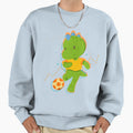Dinosaur Soccer Sweatshirt - Streetwear Style Unisex - T-Shirt, Sweatshirt, Hoodie