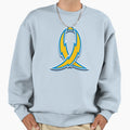 Ribbon Sweatshirt - Aesthetic Graphic Men Women - T-Shirt, Sweatshirt, Hoodie
