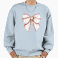 Baseball Coquette Bow Sweatshirt - Fun Novelty Design Men Women - T-Shirt, Sweatshirt, Hoodie