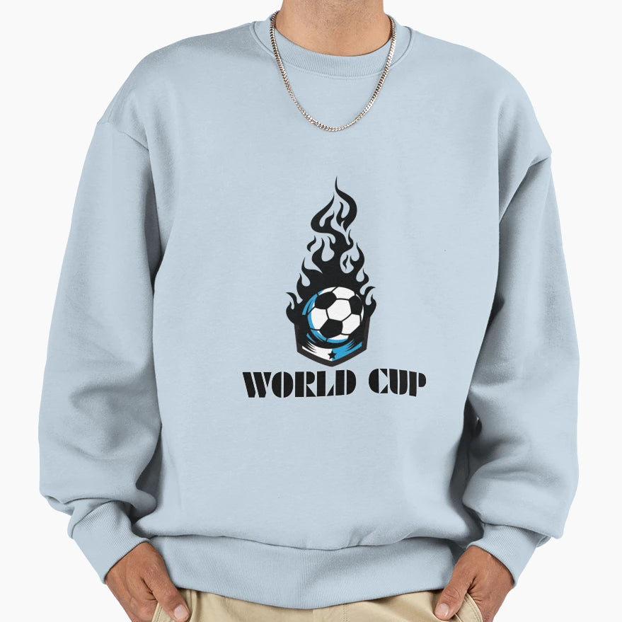 World Cup Sweatshirt - Graphic Print Unisex - T-Shirt, Sweatshirt, Hoodie