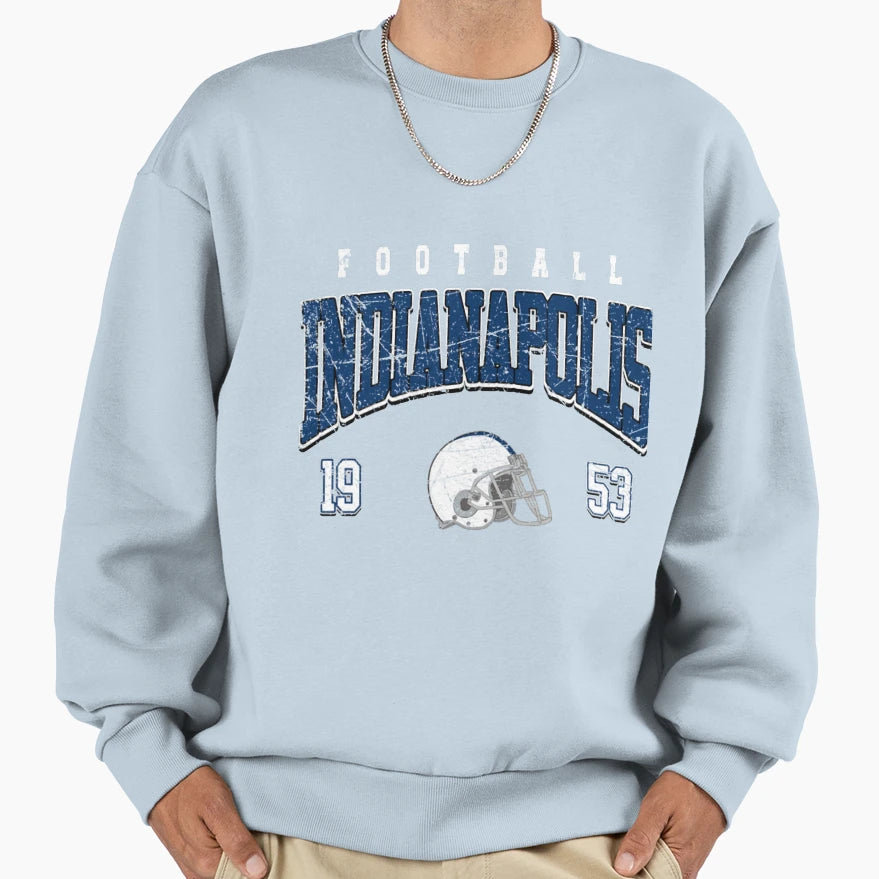 Art Indianapolis Colts Sweatshirt - Novelty Apparel for Adults - T-Shirt, Sweatshirt, Hoodie