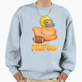 Nfl Football Peeps Orange Sweatshirt - Novelty Apparel for Adults - T-Shirt, Sweatshirt, Hoodie