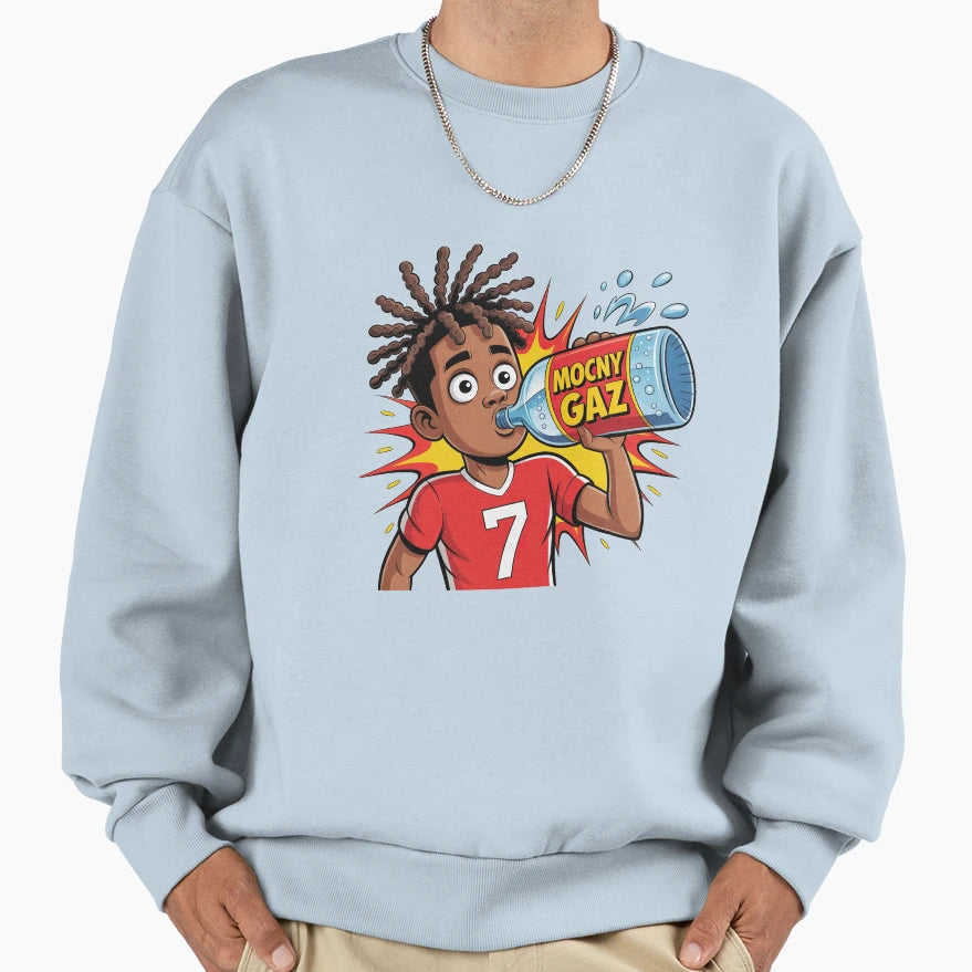 Mocny Gaz Speed Poland Europe Sweatshirt - Casual Everyday Wear for Adults - T-Shirt, Sweatshirt, Hoodie