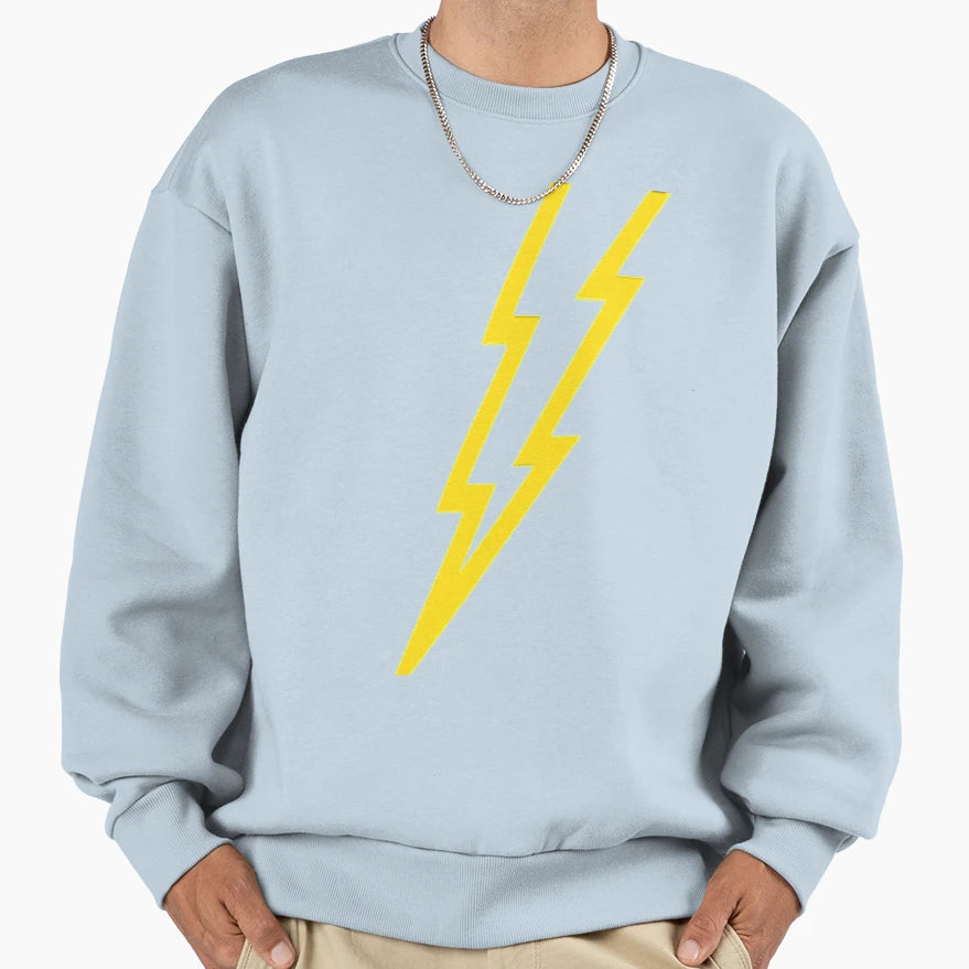 Lightning Bolt Sweatshirt - Fun Novelty Design Men Women - T-Shirt, Sweatshirt, Hoodie
