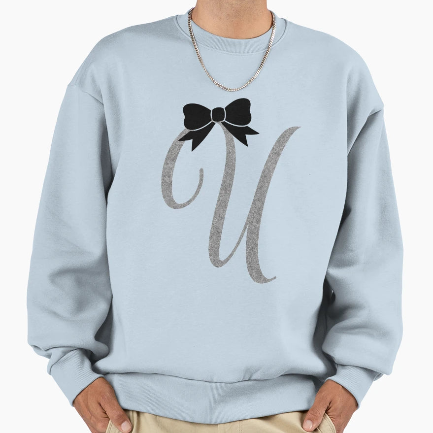 U Letter Daughter Word Son Sweatshirt - Custom Art Print Unisex - T-Shirt, Sweatshirt, Hoodie