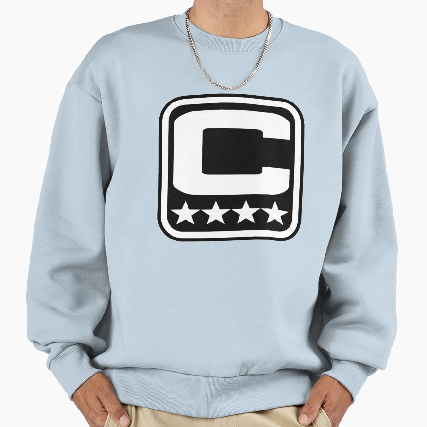 Captain Football And T-Shirt - Streetwear Style Men Women - T-Shirt, Sweatshirt, Hoodie
