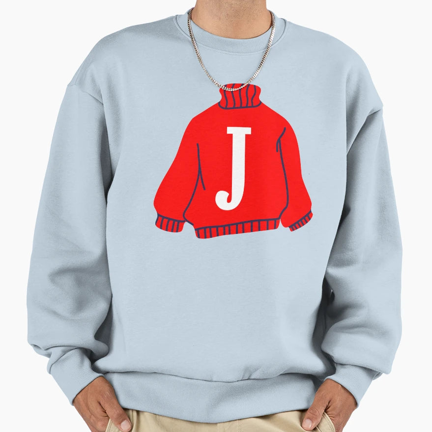 Letter Sweatshirt - Custom Art Print Men Women - T-Shirt, Sweatshirt, Hoodie