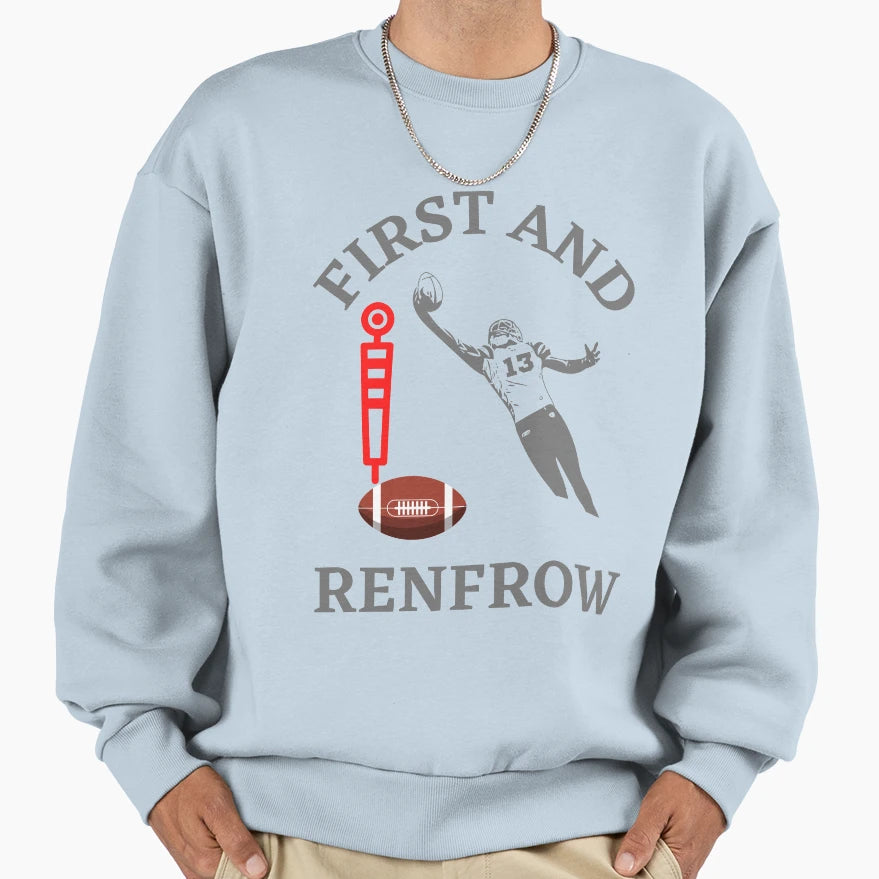 First And Renfrow Raiders Sweatshirt - Streetwear Style for Adults - T-Shirt, Sweatshirt, Hoodie