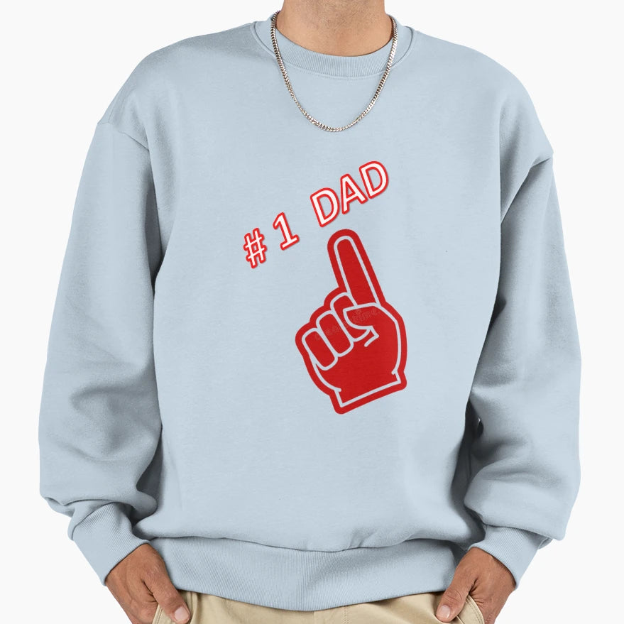 Number 1 Sweatshirt - Streetwear Style Men Women - T-Shirt, Sweatshirt, Hoodie