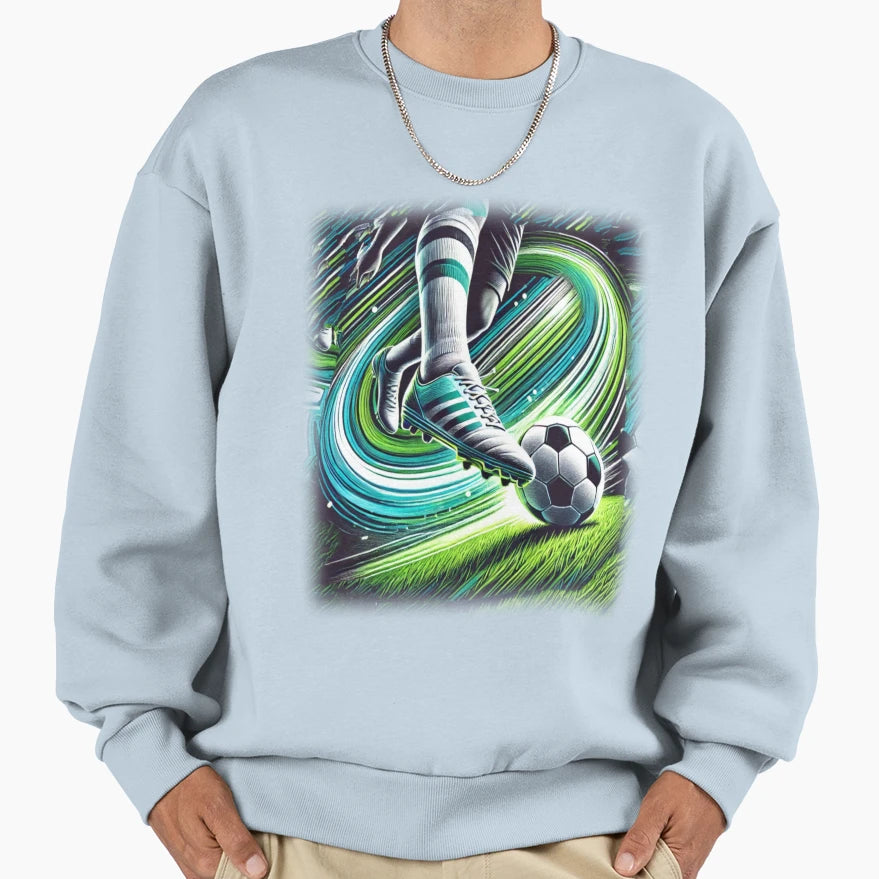 Soccer Sweatshirt - Fun Novelty Design for Adults - T-Shirt, Sweatshirt, Hoodie