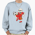 Skeleton Soccer Sports Sweatshirt - Trendy Graphic Unisex - T-Shirt, Sweatshirt, Hoodie