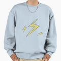 Graffiti Lightning Bolt Sweatshirt - Custom Art Print for Adults - T-Shirt, Sweatshirt, Hoodie