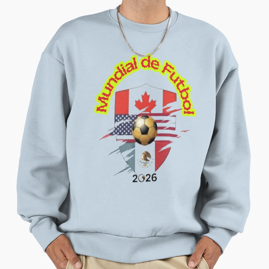 Futbo Cup 2026 Sweatshirt - Minimalist Print Men Women - T-Shirt, Sweatshirt, Hoodie