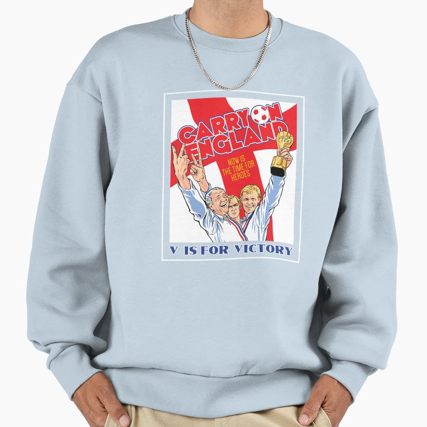 England World Cup Carry Inspired Sweatshirt - Minimalist Print for Adults - T-Shirt, Sweatshirt, Hoodie