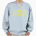 Sunday Funday Football Sweatshirt - Custom Art Print for Adults - T-Shirt, Sweatshirt, Hoodie