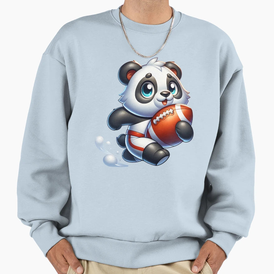 Fantay Football Panda Sweatshirt - Streetwear Style Men Women - T-Shirt, Sweatshirt, Hoodie