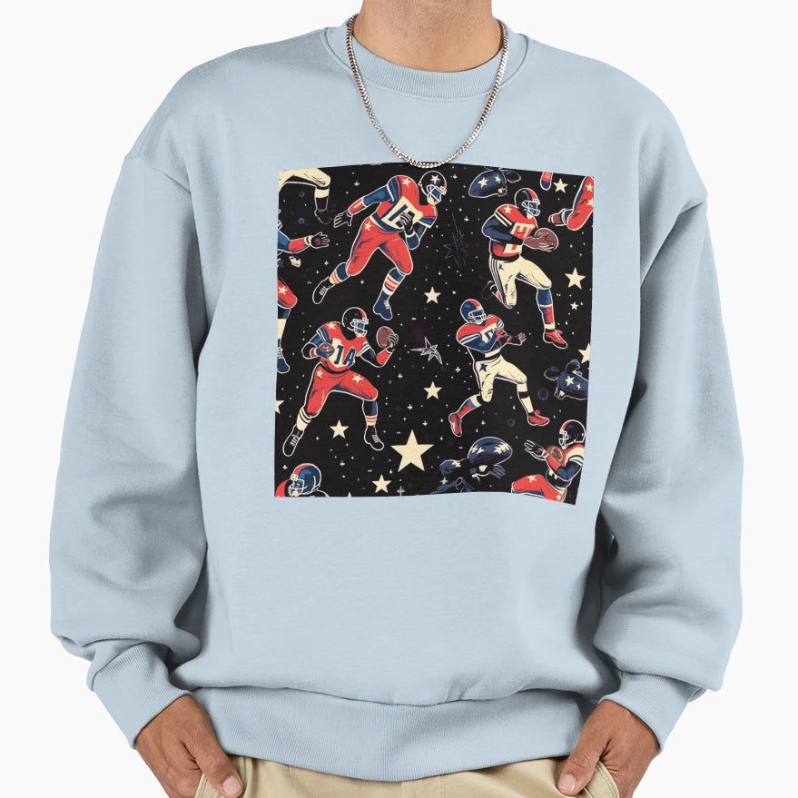 American Football Sweatshirt - Fun Novelty Design Men Women - T-Shirt, Sweatshirt, Hoodie