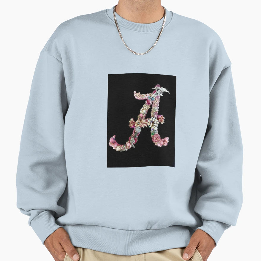 Letter Sweatshirt - Aesthetic Graphic Men Women - T-Shirt, Sweatshirt, Hoodie