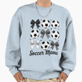 Soccer Mama Coquette Bow Soccer T-Shirt - Casual Everyday Wear Men Women - T-Shirt, Sweatshirt, Hoodie