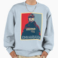 John Harbaugh Sweatshirt - Minimalist Print Unisex - T-Shirt, Sweatshirt, Hoodie