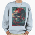 American Football Skull Skull Skull Sweatshirt - Novelty Apparel Men Women - T-Shirt, Sweatshirt, Hoodie