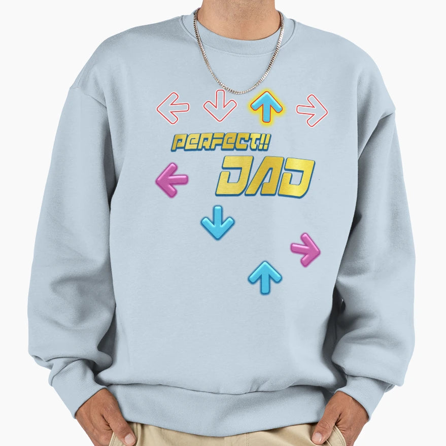 Father Dad Version Dancing Game Happy T-Shirt - Streetwear Style Men Women - T-Shirt, Sweatshirt, Hoodie
