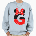 Minnie Monogram G Sweatshirt - Casual Everyday Wear for Adults - T-Shirt, Sweatshirt, Hoodie