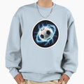 Electric Lightning Football Mid Air Sweatshirt - Streetwear Style Unisex - T-Shirt, Sweatshirt, Hoodie