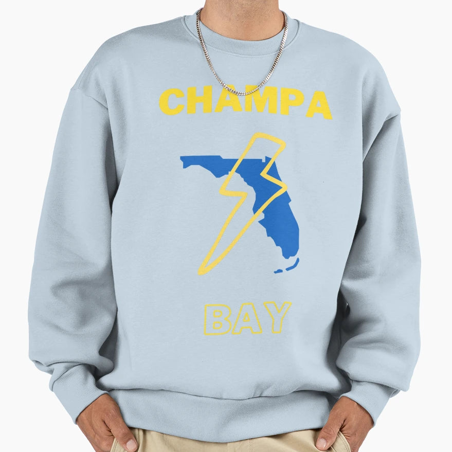 Champa Tampa Bay Sweatshirt - Trendy Graphic Unisex - T-Shirt, Sweatshirt, Hoodie