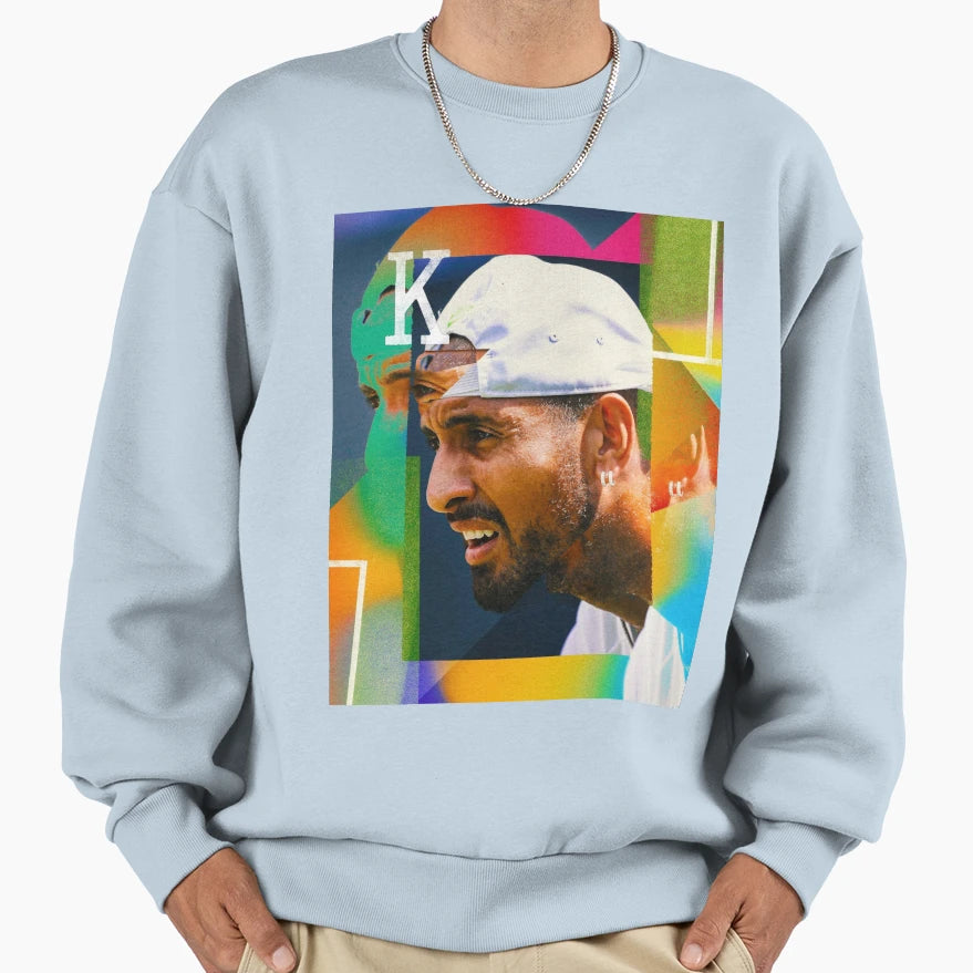 Nick Kyrgios Sweatshirt - Streetwear Style Men Women - T-Shirt, Sweatshirt, Hoodie