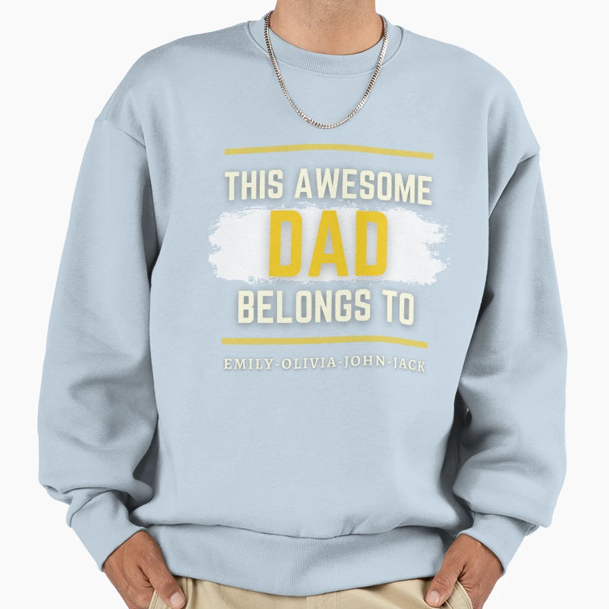 Dad Squad Family Anchor Sweatshirt - Unique Graphic Men Women - T-Shirt, Sweatshirt, Hoodie