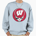 Wisco X Stealie Sweatshirt - Aesthetic Graphic Men Women - T-Shirt, Sweatshirt, Hoodie