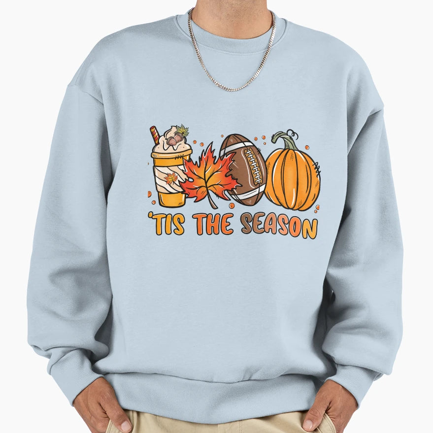 Tis Season Autumn Sweatshirt - Aesthetic Graphic Men Women - T-Shirt, Sweatshirt, Hoodie