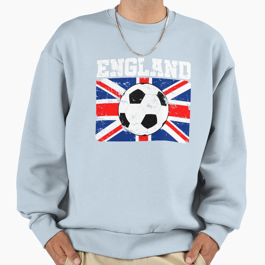 England Football British Soccer Sweatshirt - Streetwear Style Men Women - T-Shirt, Sweatshirt, Hoodie