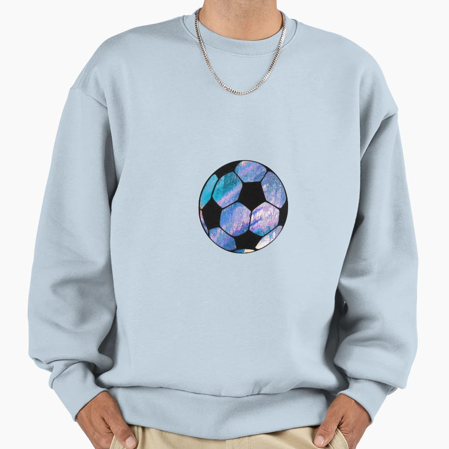 Watercolor Soccer Ball Sweatshirt - Novelty Apparel Men Women - T-Shirt, Sweatshirt, Hoodie