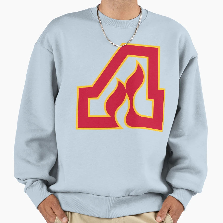 Atlanta Hockey Flames Sweatshirt - Minimalist Print Unisex - T-Shirt, Sweatshirt, Hoodie