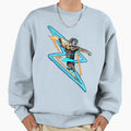 Zeus Lightening Sweatshirt - Trendy Graphic Unisex - T-Shirt, Sweatshirt, Hoodie