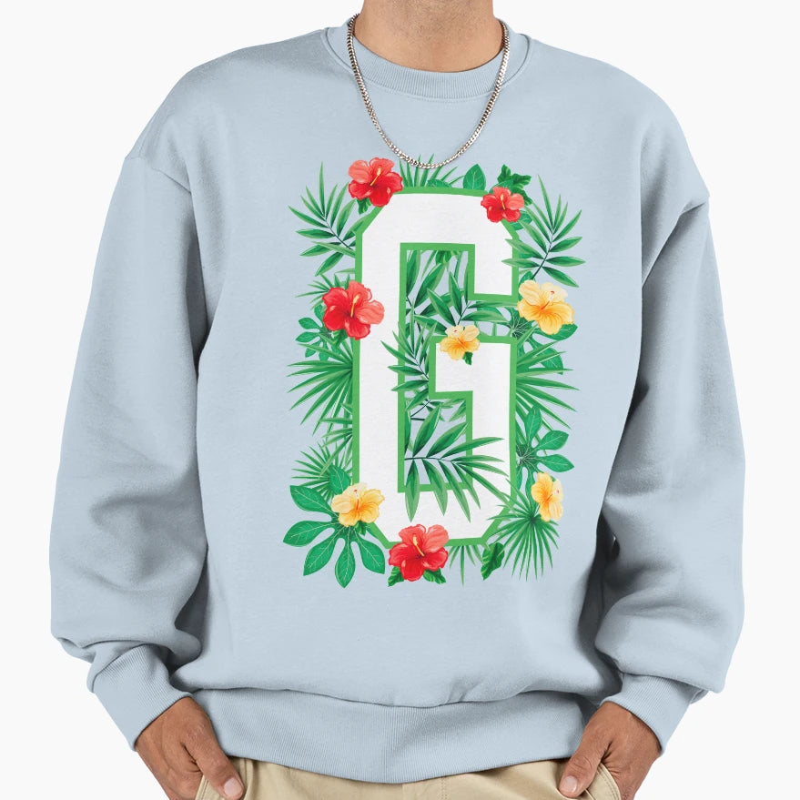 Capital Letter G Alphabet Sweatshirt - Streetwear Style for Adults - T-Shirt, Sweatshirt, Hoodie