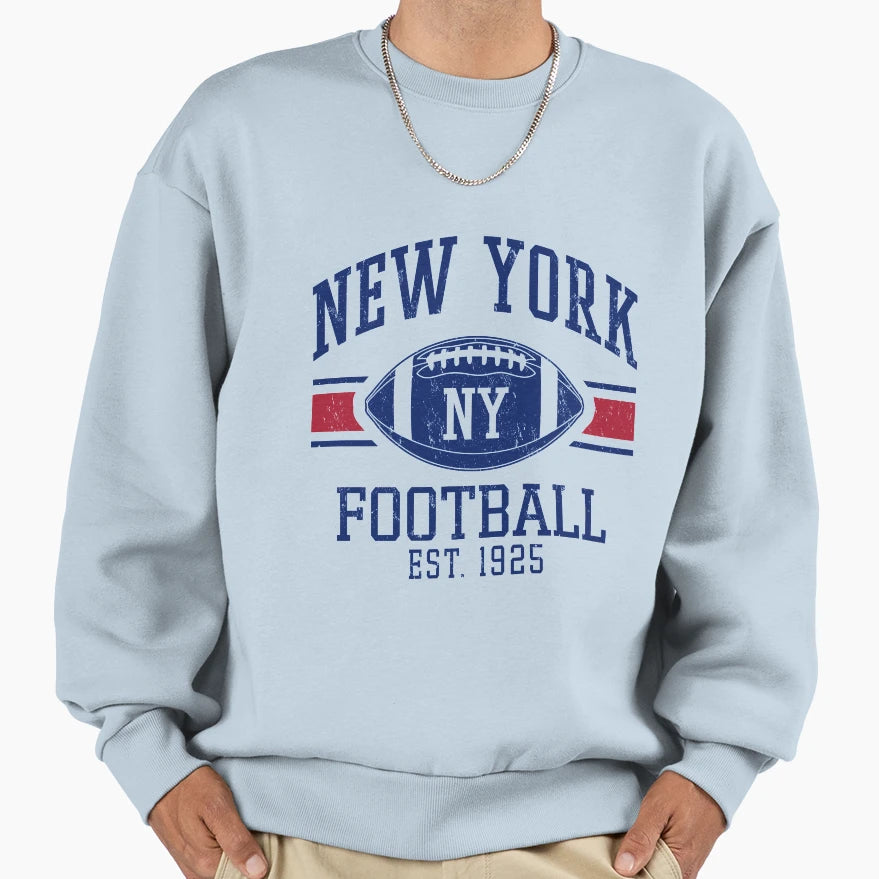 New York Football Team Ny Giants Sweatshirt - Trendy Graphic for Adults - T-Shirt, Sweatshirt, Hoodie