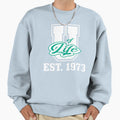 University Life Est 1973 Sweatshirt - Custom Art Print Men Women - T-Shirt, Sweatshirt, Hoodie