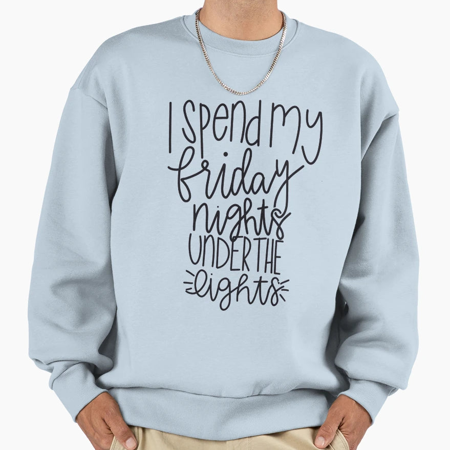Friday Night Lights Sweatshirt - Novelty Apparel Unisex - T-Shirt, Sweatshirt, Hoodie