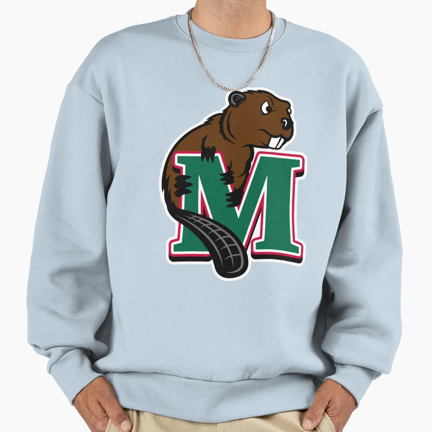 Minot State Beavers Sweatshirt - Streetwear Style for Adults - T-Shirt, Sweatshirt, Hoodie