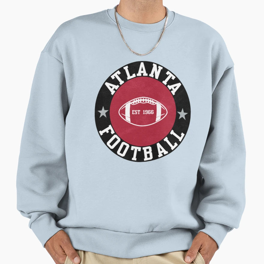 Atlanta Football 2 Sweatshirt - Custom Art Print for Adults - T-Shirt, Sweatshirt, Hoodie