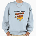 Cleveland Browns Sunday Routine Sweatshirt - Streetwear Style Unisex - T-Shirt, Sweatshirt, Hoodie