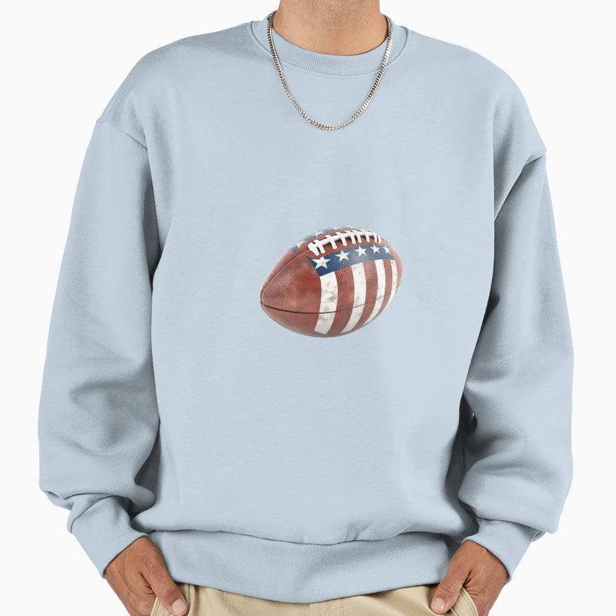 American Football Ball Sweatshirt - Streetwear Style for Adults - T-Shirt, Sweatshirt, Hoodie