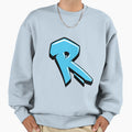 Graffiti Letter R Sweatshirt - Unique Graphic for Adults - T-Shirt, Sweatshirt, Hoodie